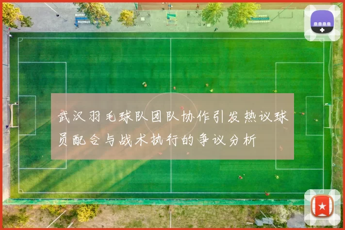 武汉羽毛球队团队协作引发热议球员配合与战术执行的争议分析